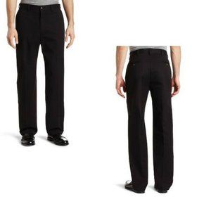 Men's Pants Haggar Khaki Classic Flat Front size 34 NEW